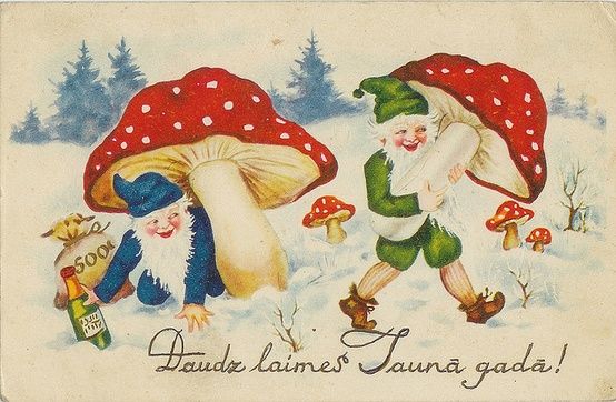 Santa Claus Was a Psychedelic Mushroom