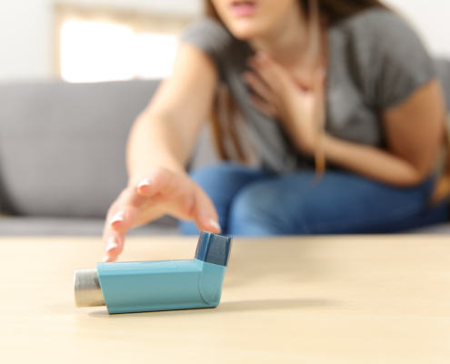 Psychedelics asthma treatment