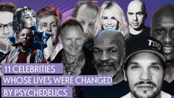 Top 11 Celebrities Whose Lives Were Changed by Psychedelics | Mike Tyson, Seth Rogen, Sting & More