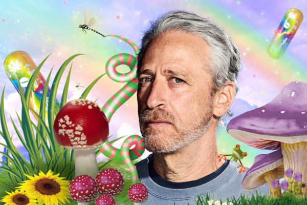 Jon Stewart Admits to Week Long Mushroom Binge before Comedy Set