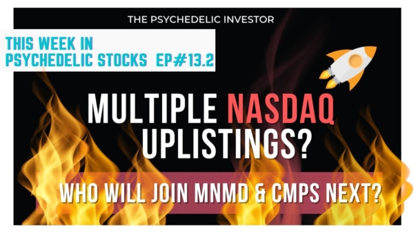 MORE Companies to UPLIST On NASDAQ? Compass Pathways Trial Results & More (CMPS, FTRP, MYCO, CYBN) 🚀