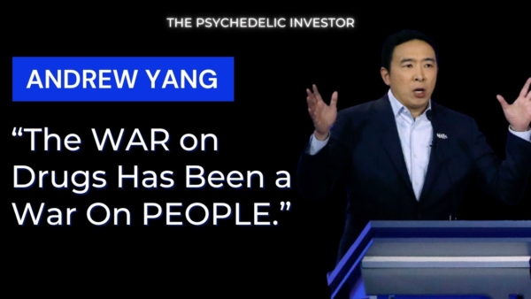 Andrew Yang Supports LEGALIZING PSILOCYBIN in New York (But Can He Do It?)