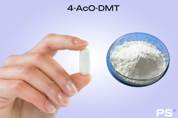 4-AcO-DMT: orally or intranasally, in microdoses or higher dosages for an enhanced effect.