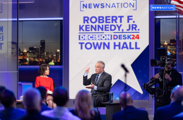a town hall event with NewsNation