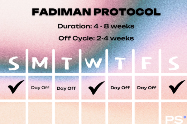  Fadiman protocol Microdosing 