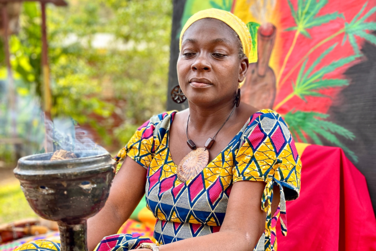 Queen Izeteh Berhan, also known as Queen I, runs a Rastafari psychedelic retreat in Jamaica.