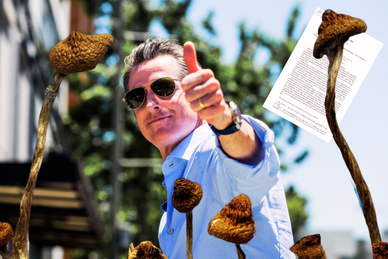 California Governor Signs Bill Enabling Doctors to Prescribe Federally Rescheduled Psychedelics